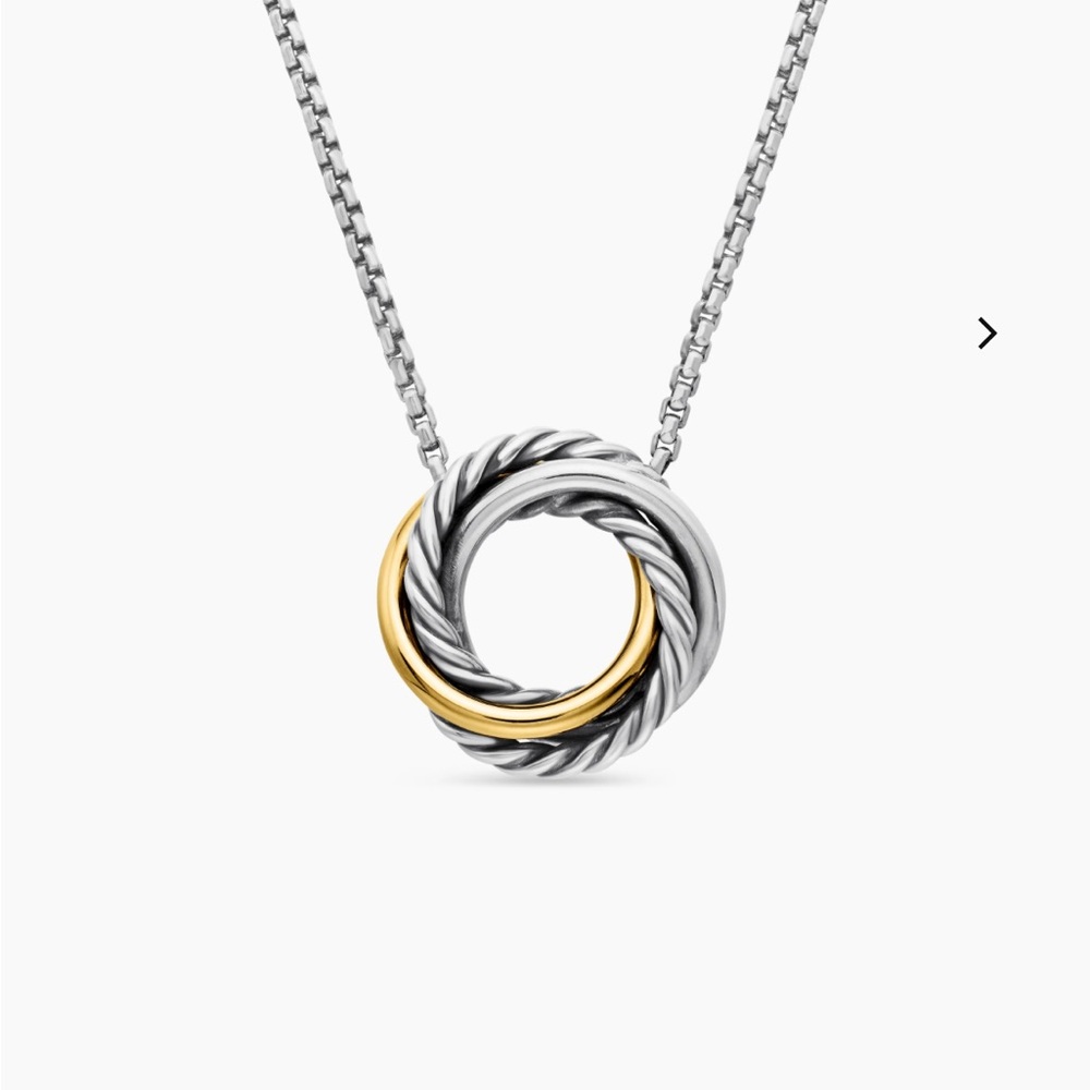 David Yurman Crossover Pendant Necklace